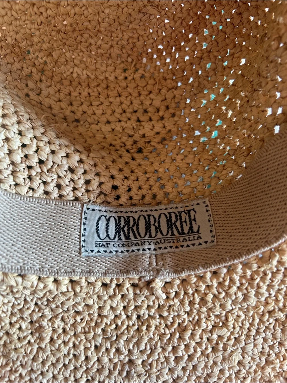 Corroboree Straw Hat  Corroboree Hat Company Australia - Picture 6 of 6